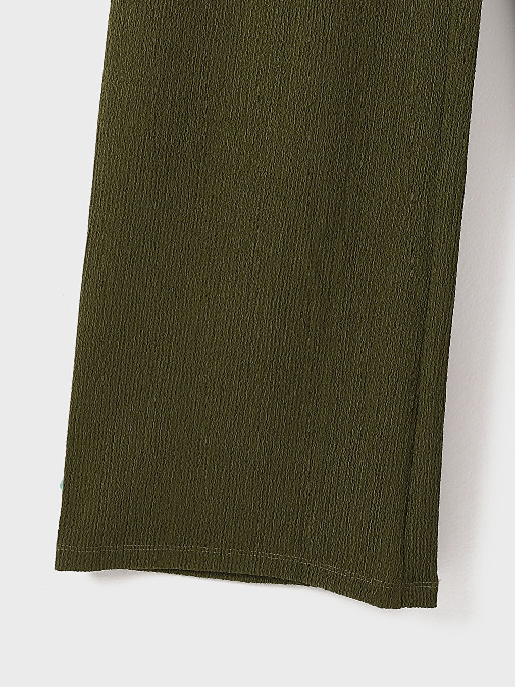 Elasticated Waist Textured Women's Trousers -S5ED74Z8-H0E