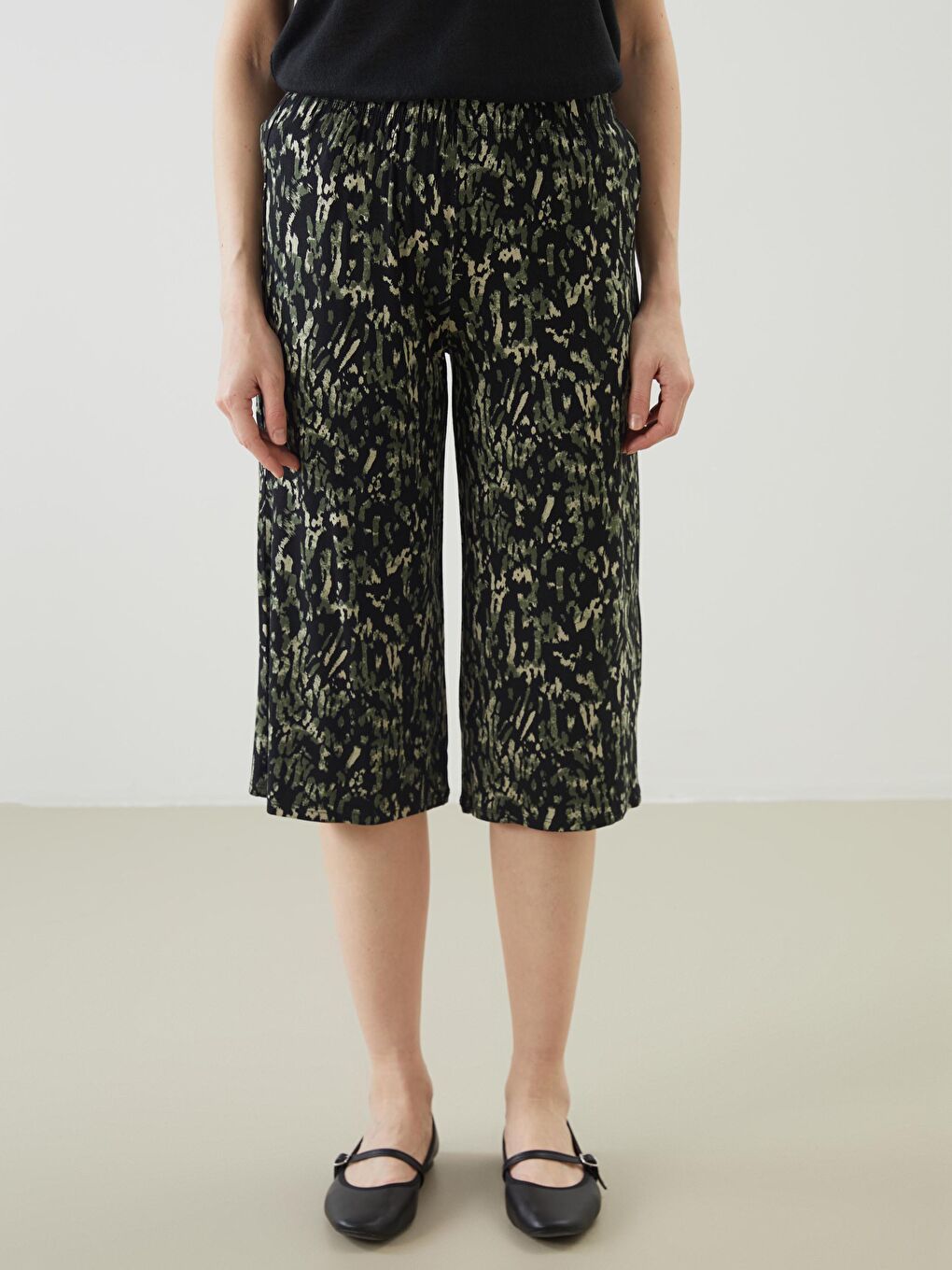 CRNA Kapri pantalone Žene -S5ED77Z8-SW8