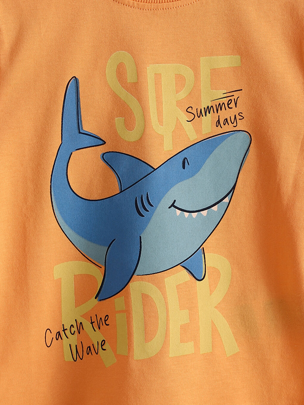 تيشيرت ياقة دائرية مطبوع للأولاد - مجموعة من 2-4