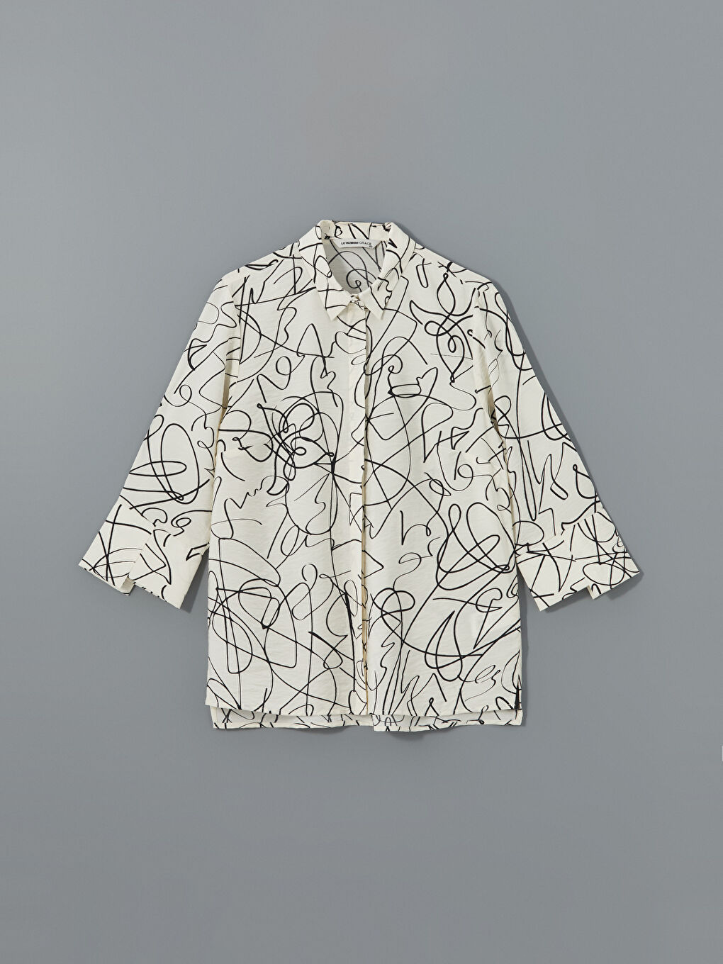 Regular Fit Women's Shirt with Pockets -S5EE10Z8-LRA