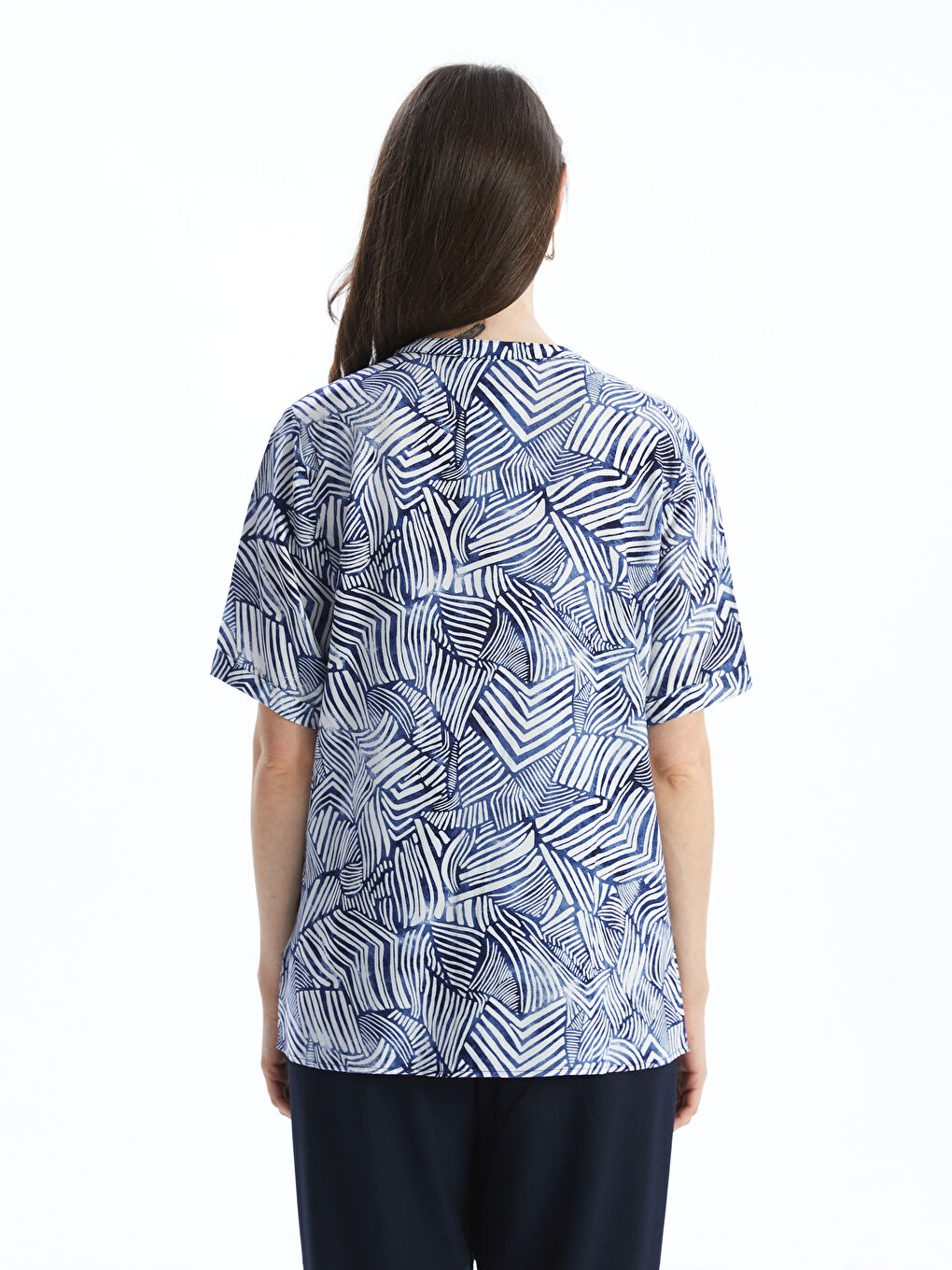 Regular Fit Women's Shirt -S5EE16Z8-LSJ