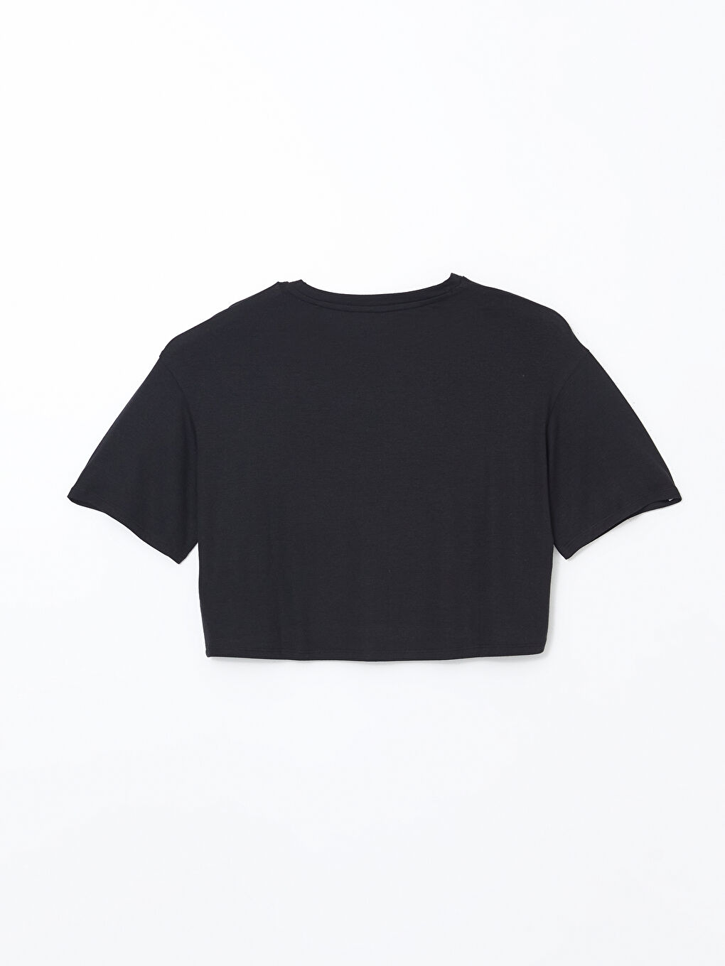Crew Neck Crop Women's Sports T-Shirt -S5EE31Z8-CVL