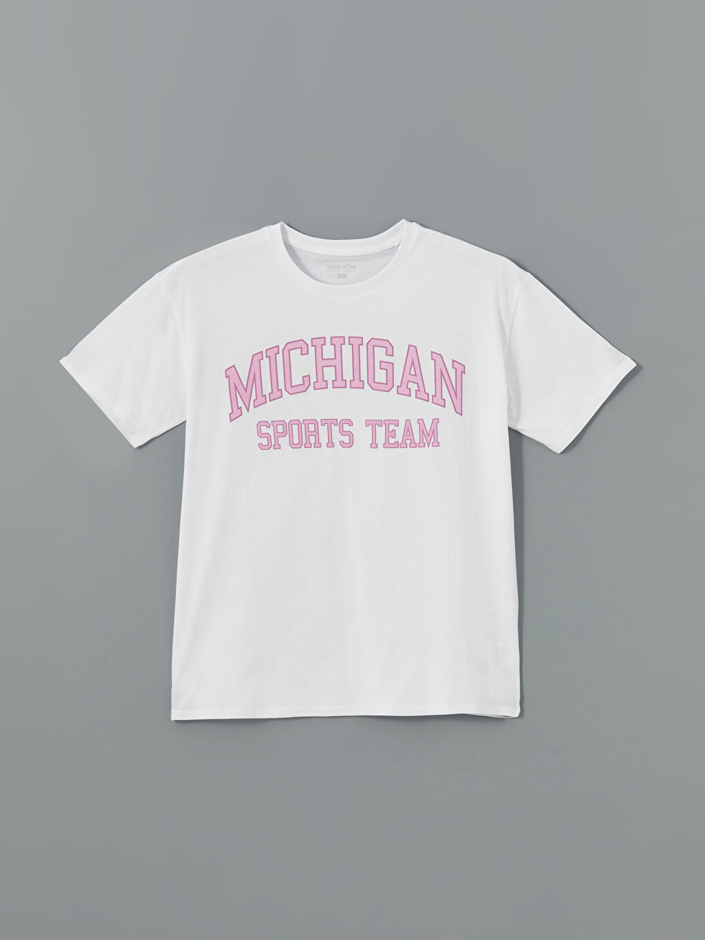 Crew Neck Printed Women's Sports T-Shirt -S5EE32Z8-Q6K
