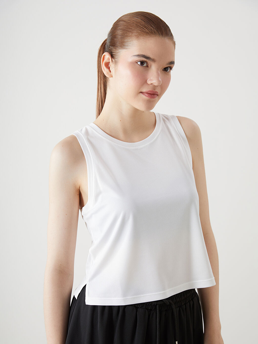 Crew Neck Women's Athletic Tank Top -S5EE37Z8-Q6K