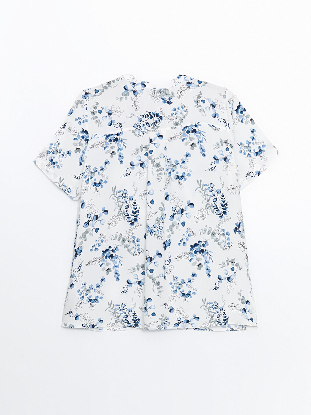 LCW Grace Kerbausschnitt Blumige Bluse -S5EE86Z8-LQQ