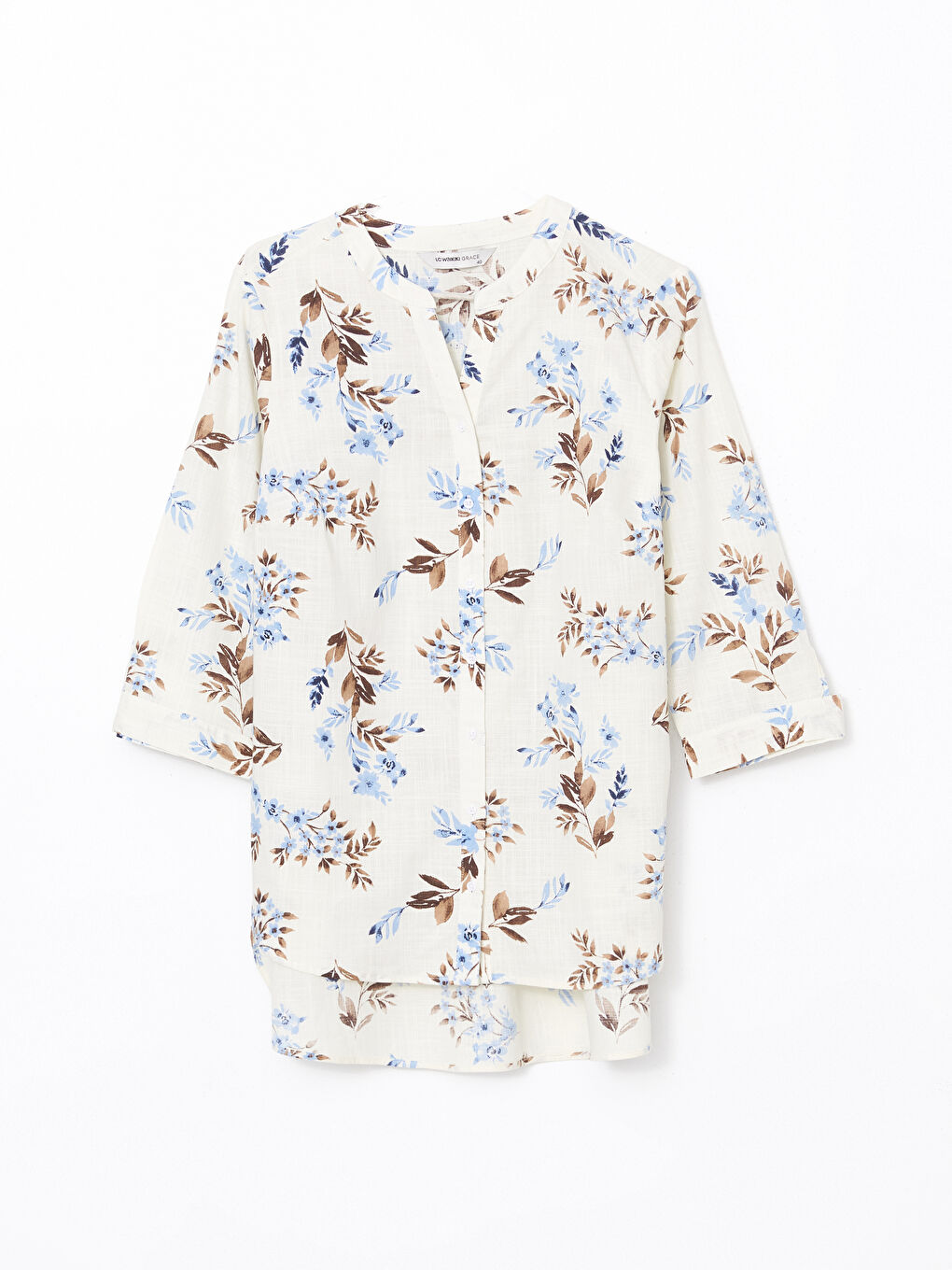 Regular Fit Women's Shirt with Ruching -S5EE87Z8-LRA