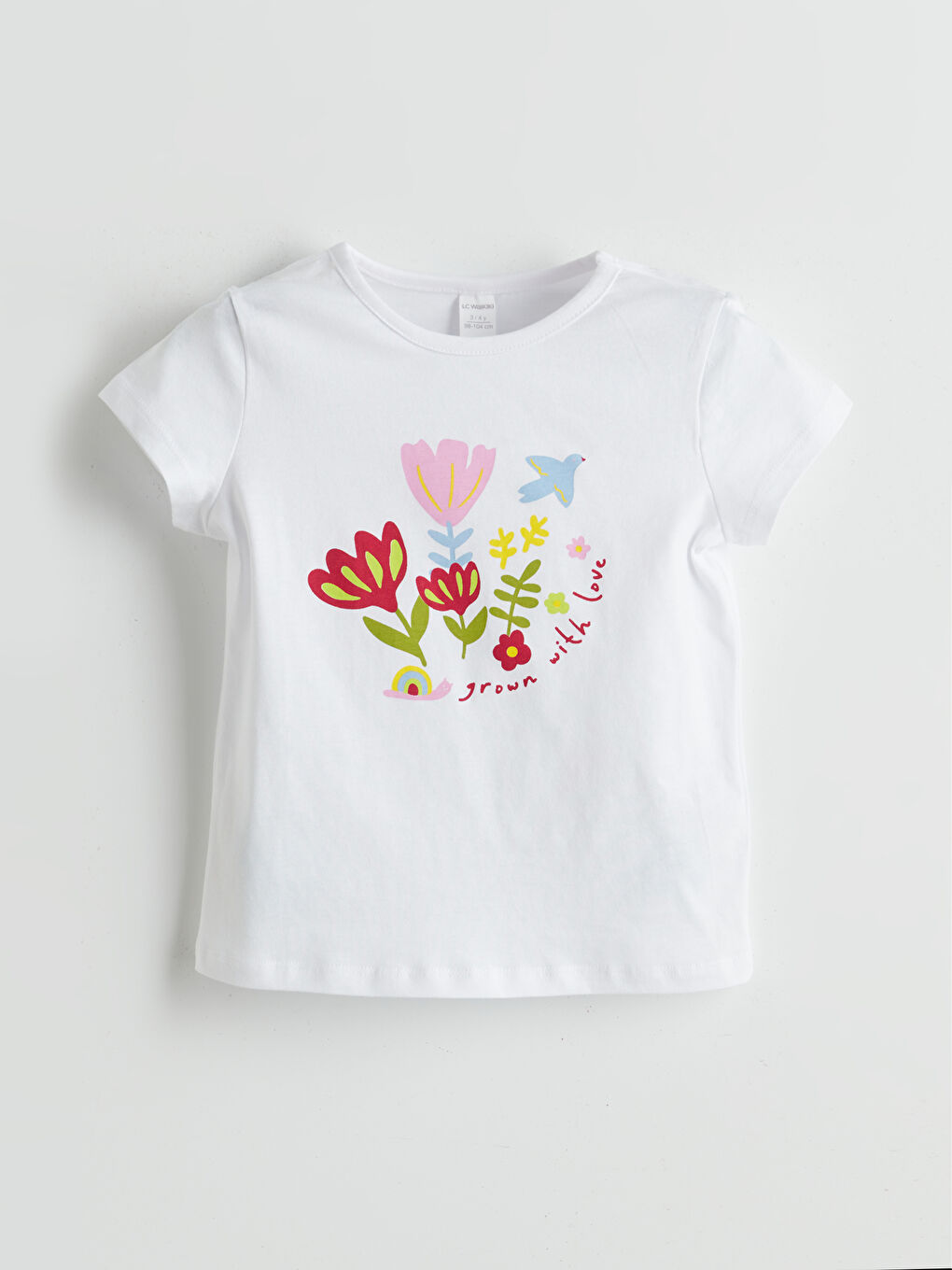 Floral Girls' Jersey T-Shirt and Shorts 2 Pack -S5EF00Z1-Q6K