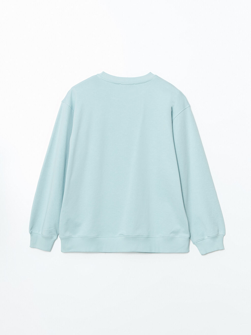 Crew Neck Printed Oversize Women's Sweatshirt-5