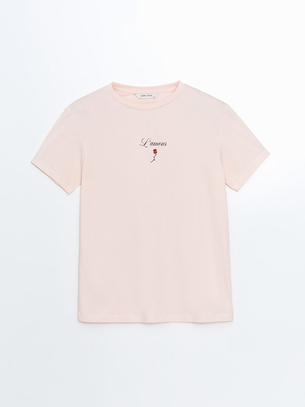 Crew Neck Printed Jersey Women's T-Shirt -S5EF11Z8-FUT