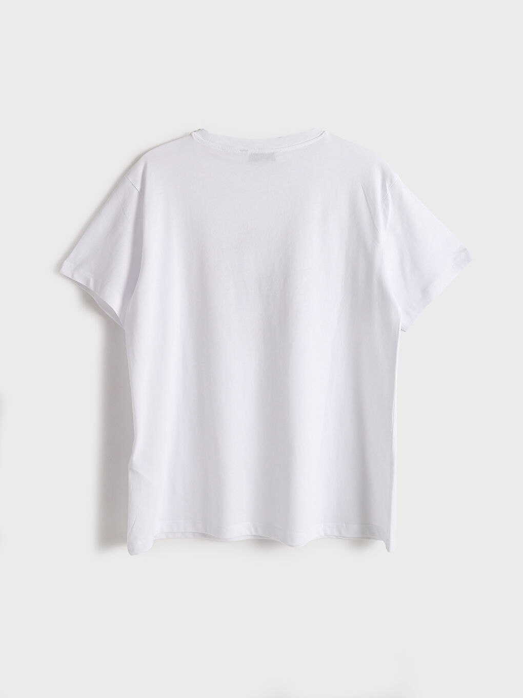 Crew Neck Printed Women's T-Shirt -S5EF12Z8-Q6K
