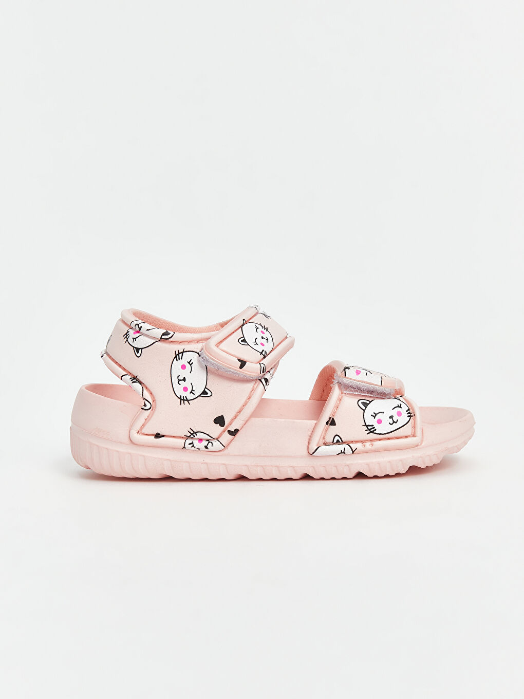 Printed Hook and Loop Closure Baby Girl Sandals -S5EF21Z1-DMQ