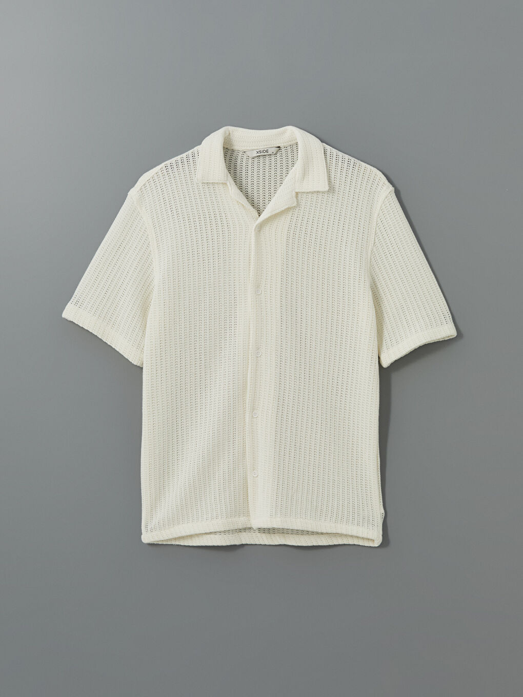 Loose Fit Knitted Men's Shirt -S5EF48Z8-FT0