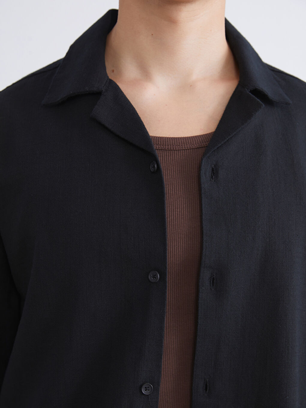 کراس فیتی ڕاحەت قۆڵ کورت بە شێوەی کەتان بۆ پیاوان-4