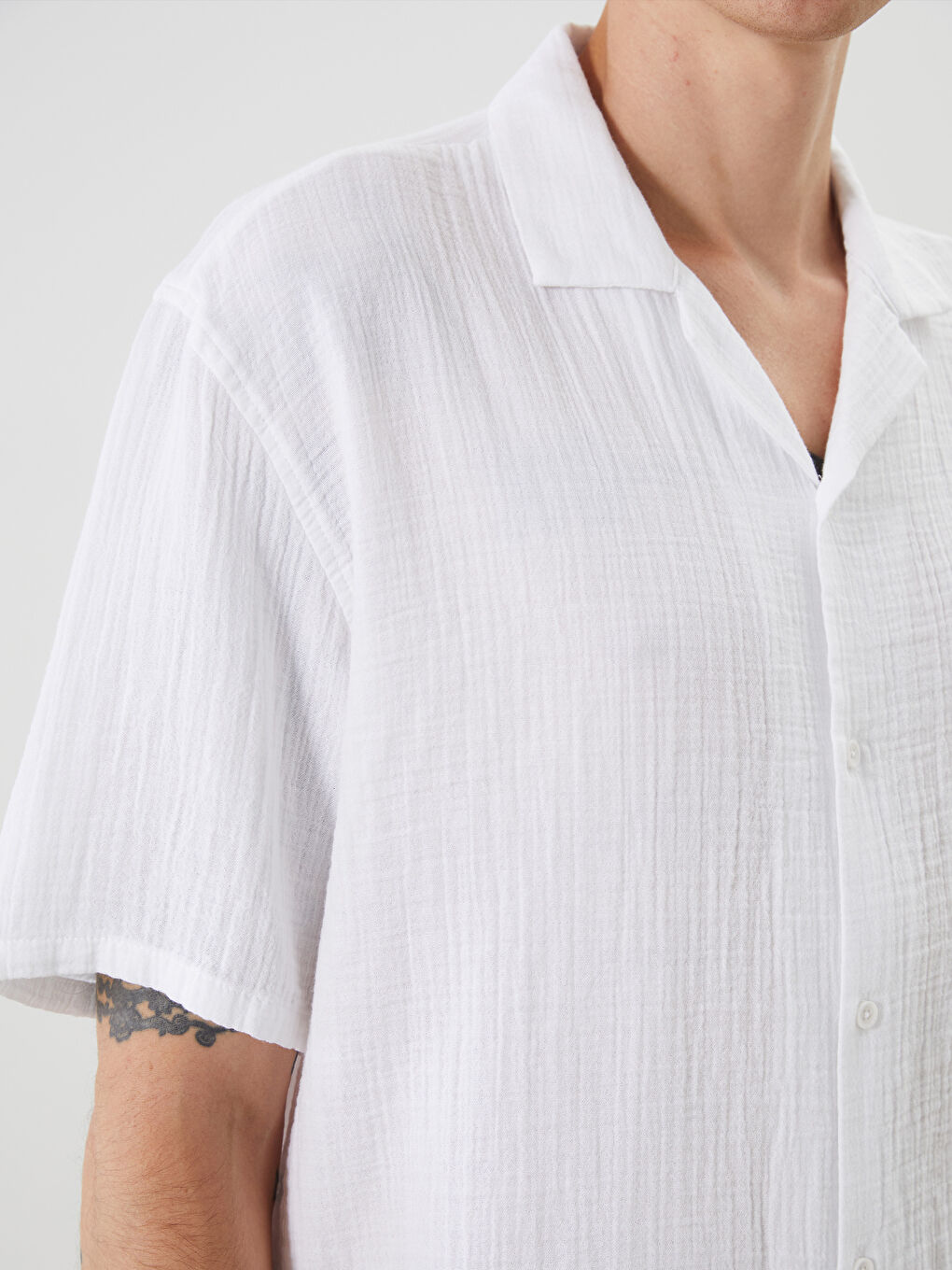 XSIDE Man WHITE Shirt -S5EF75Z8-Q6K