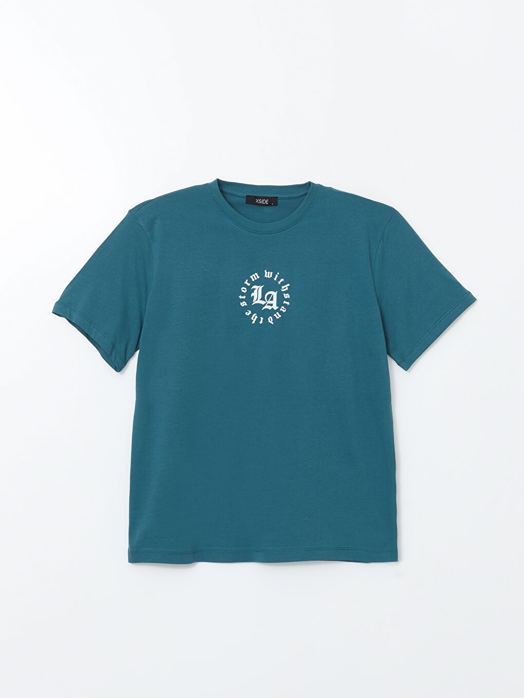 Crew Neck Printed Jersey Men's T-Shirt -S5EF92Z8-VGS