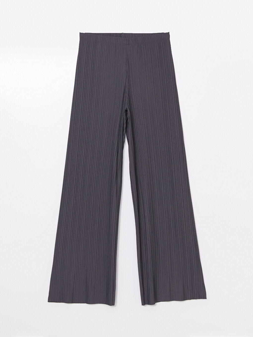 Teksturisane pantalone za žene sa elastičnim strukom -S5EG22Z8-JNL