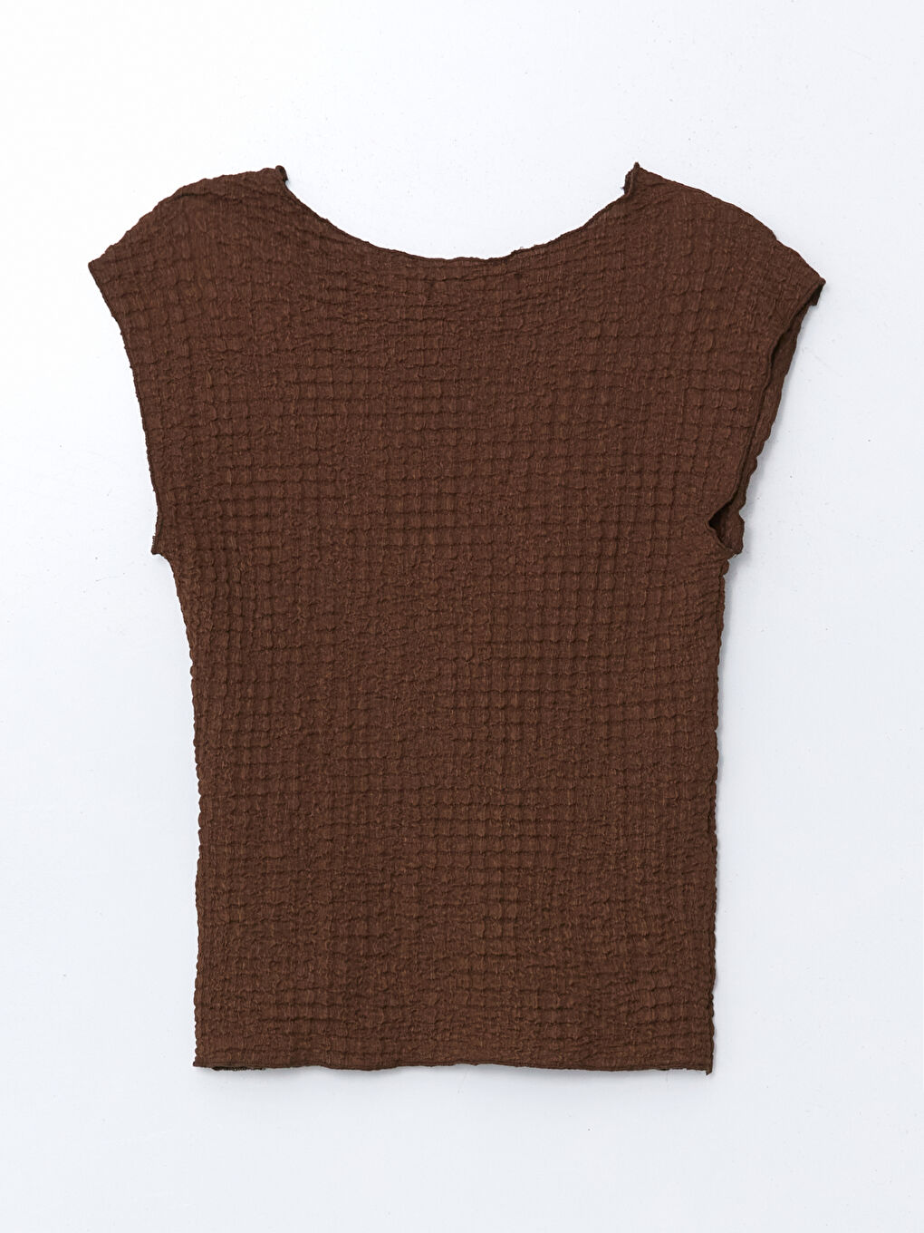 Crew Neck Textured Women's Tank Top -S5EG27Z8-HJZ