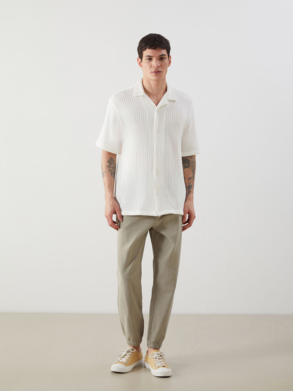 ерлерге арналған стандартты пішім шалбар