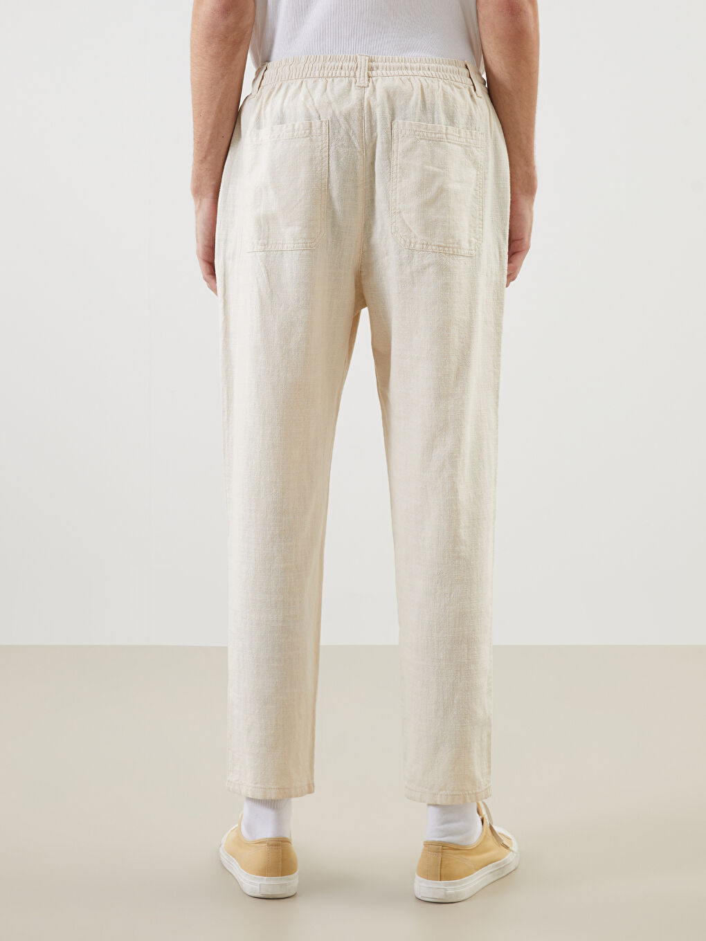 BEŽ Pantalone Muškarci -S5EG67Z8-FWZ