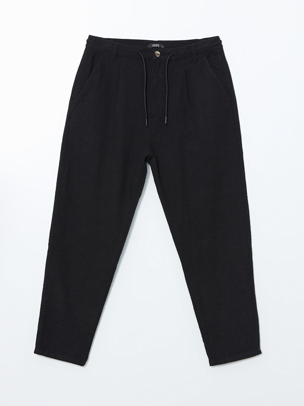 Ерлерге арналған еркін пішім саржа шалбар-4