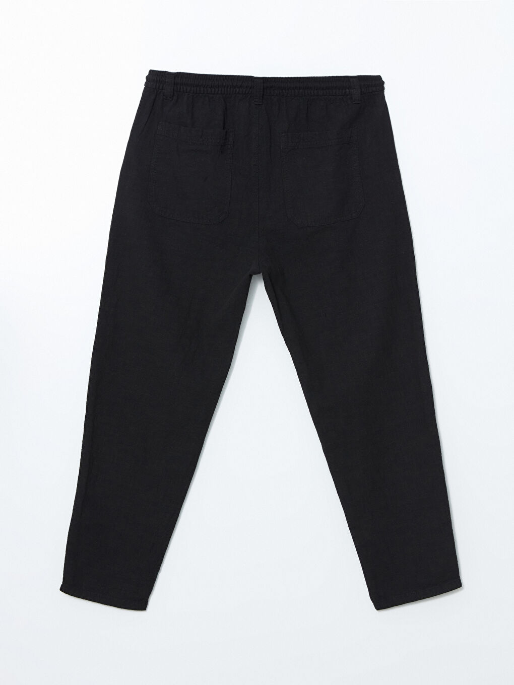 Ерлерге арналған еркін пішім саржа шалбар-5