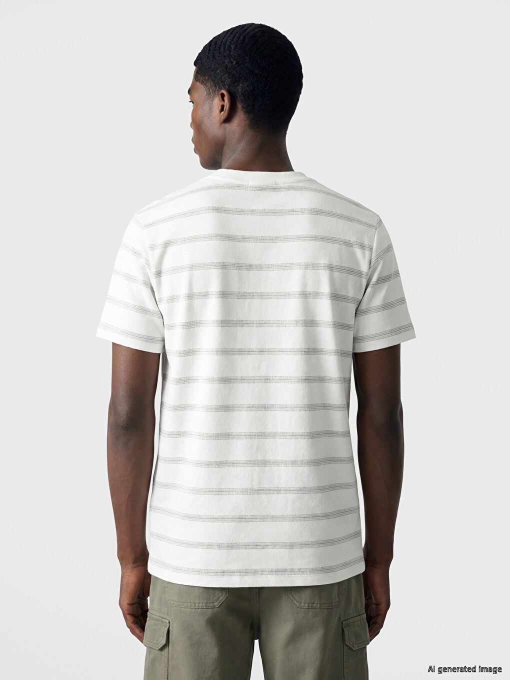 Crew Neck Printed Men's T-shirt-3