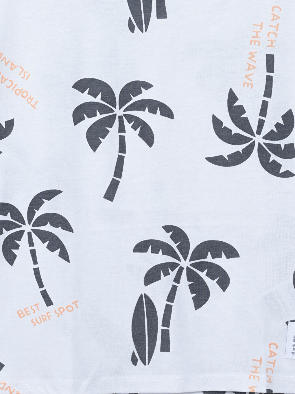 Crew Neck Printed Boys' Vest -S5EG93Z1-LU7