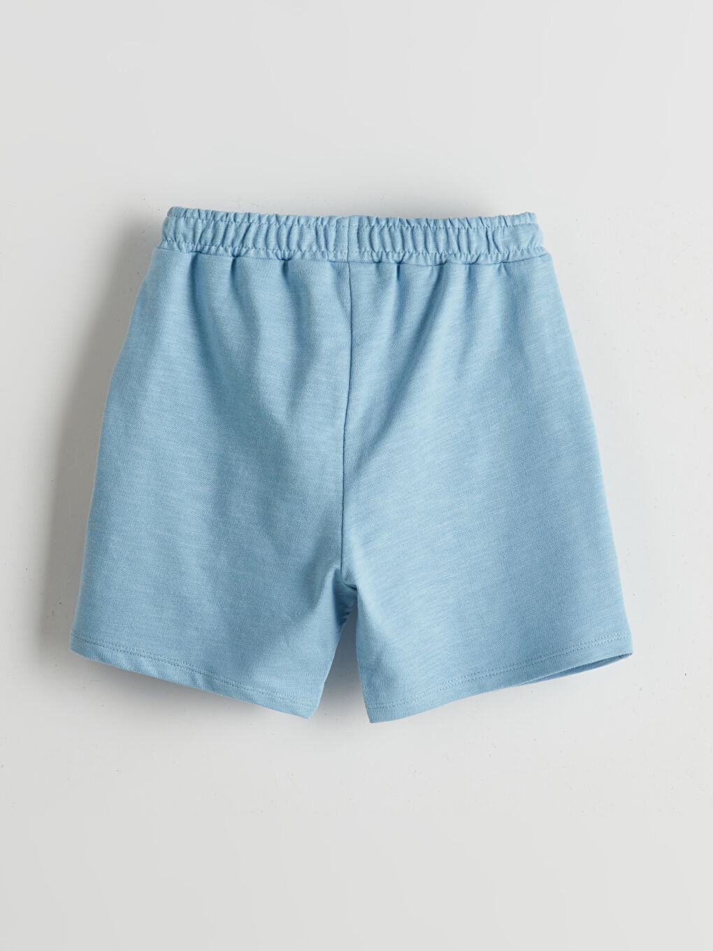 Elasticated Waist Pocketed Boys' 2 Thread Shorts -S5EH02Z1-QZC
