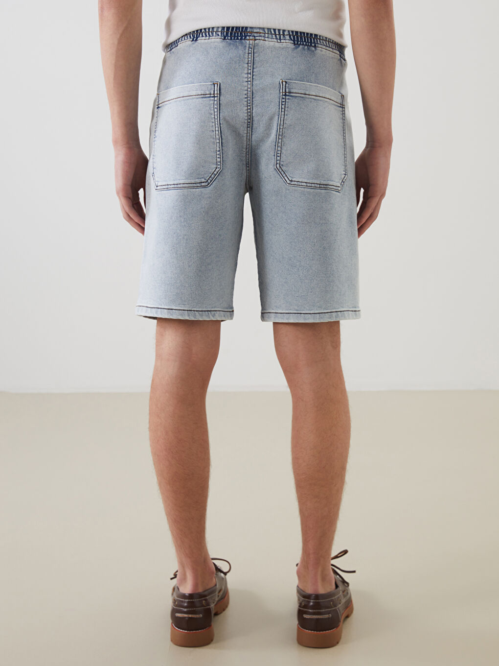 LCW Jeans Standard Fit Men's Denim Shorts -S5EH10Z8-311