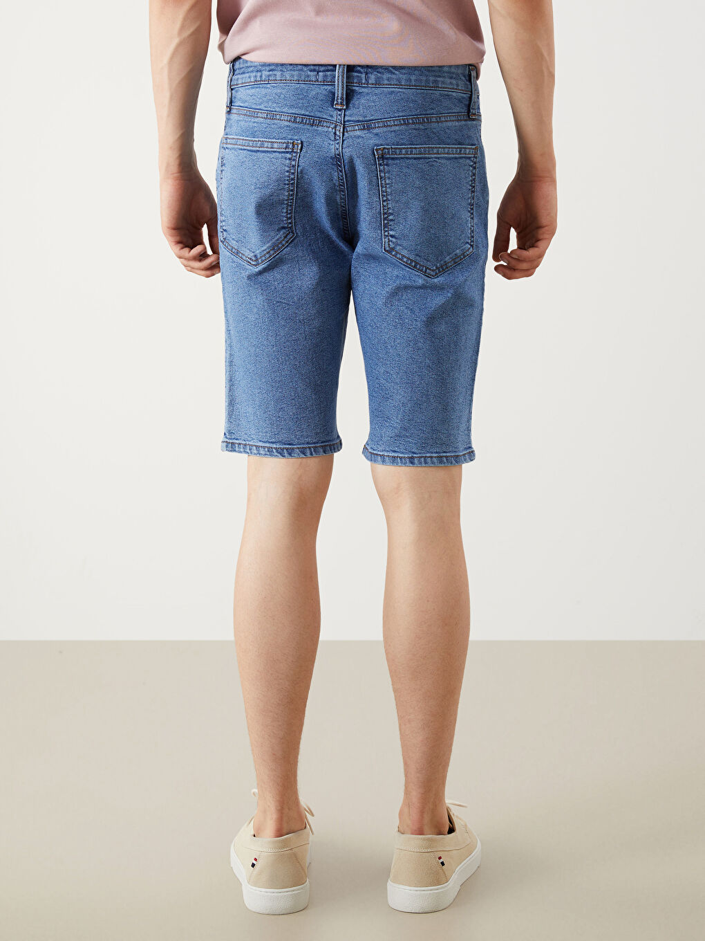 LCW Jeans Slim Fit Men's Denim Shorts -S5EH12Z8-311
