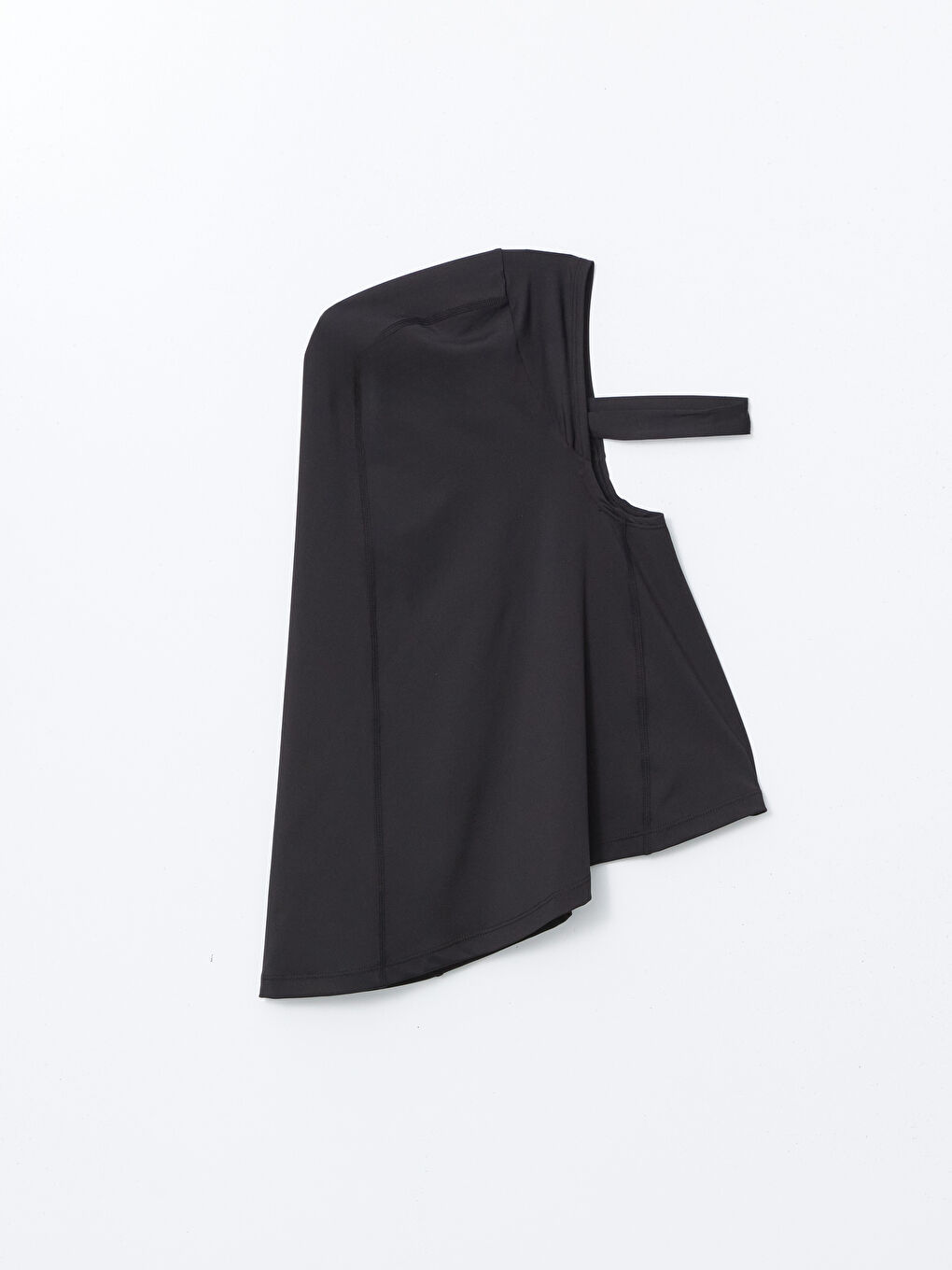 Siyah Kadın Düz Tesettür Deniz Bonesi