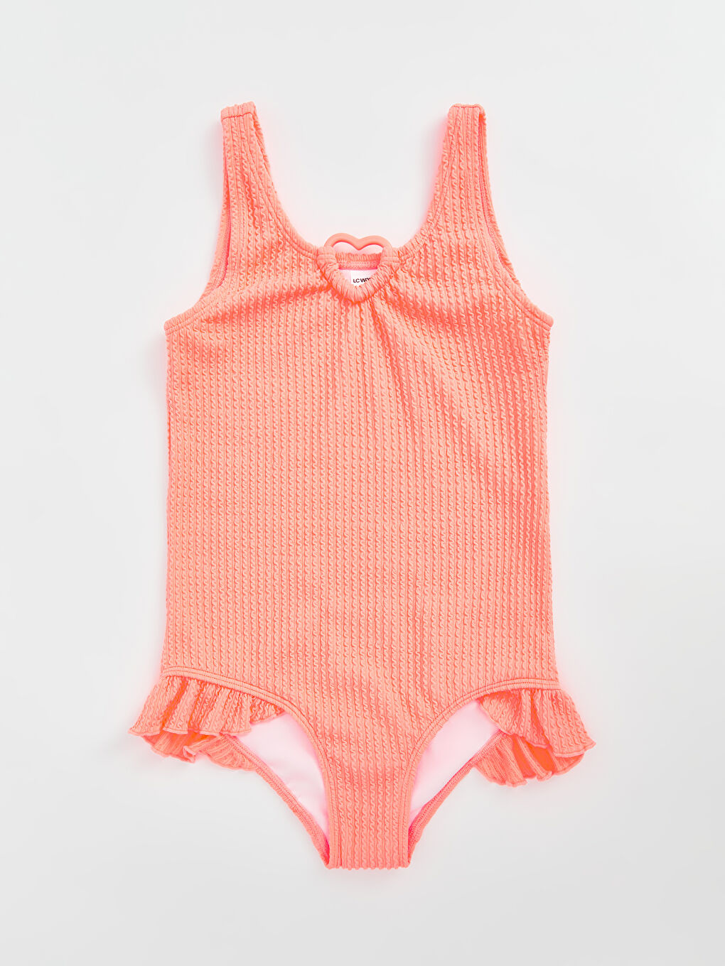 Girl's Swimsuit With Frilly Elastic Fabric -S5EH39Z1-CSX