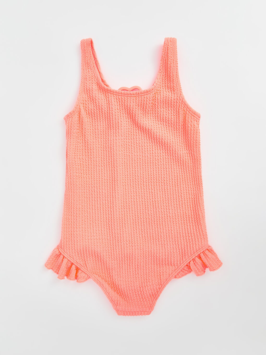 Girl's Swimsuit With Frilly Elastic Fabric -S5EH39Z1-CSX