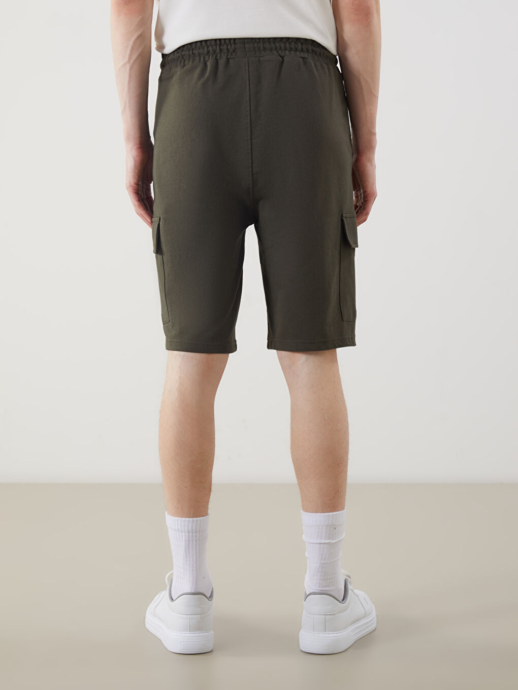 Slim Fit Men's Cargo Shorts -S5EH69Z8-MGL