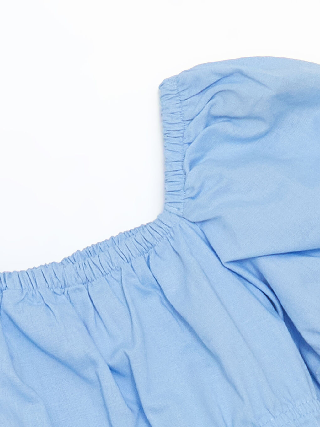 Cotton-Blend Girl'S Blouse And Shorts Set -S5EH73Z4-YTE