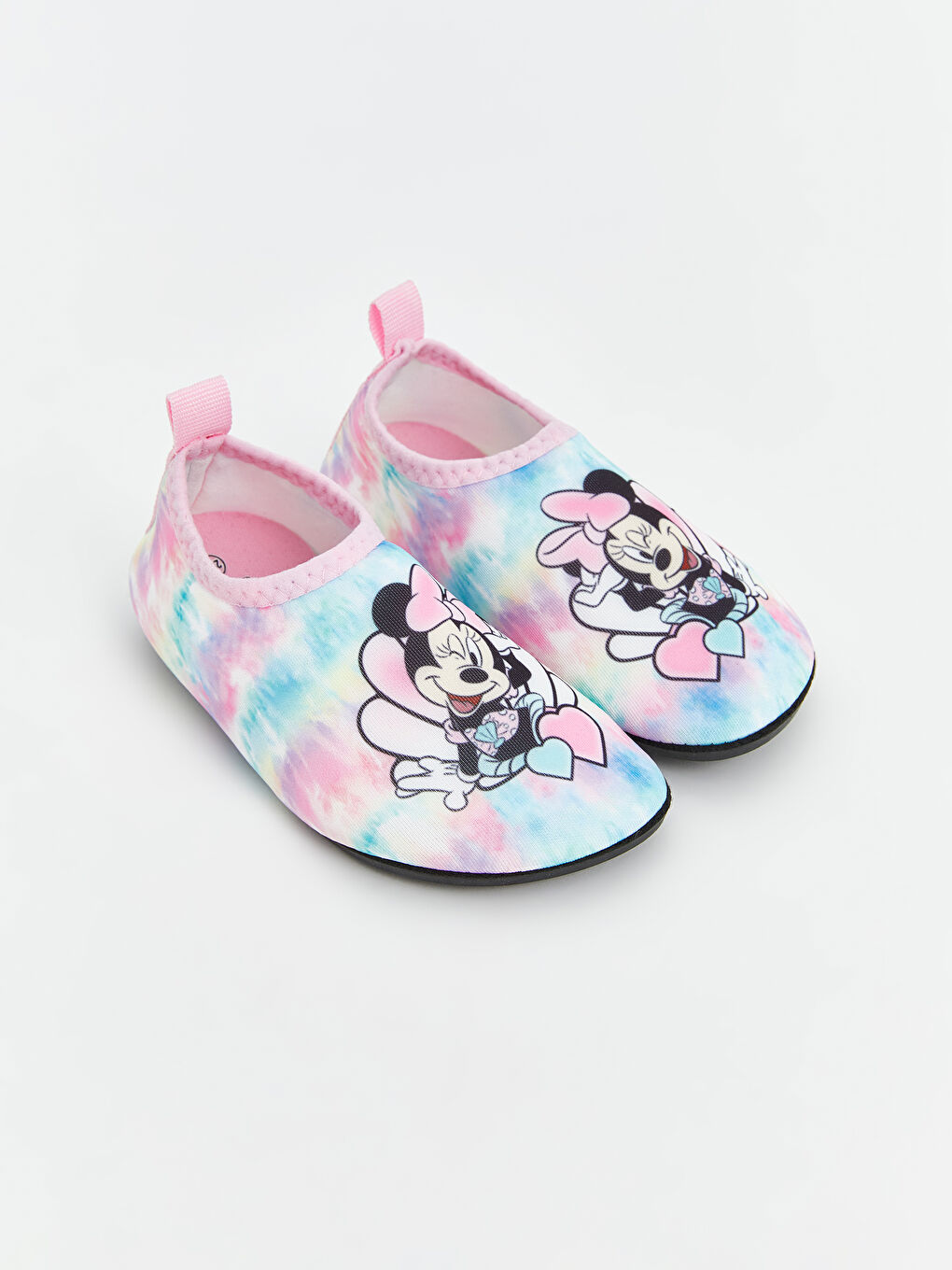 Minnie Mouse Printed Girls' Aqua Shoes -S5EH84Z4-F9C
