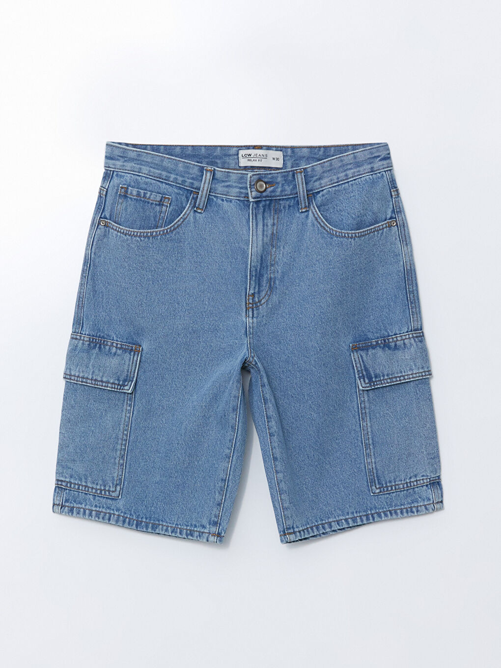 Standard Fit Men's Denim Shorts -S5EI15Z8-311