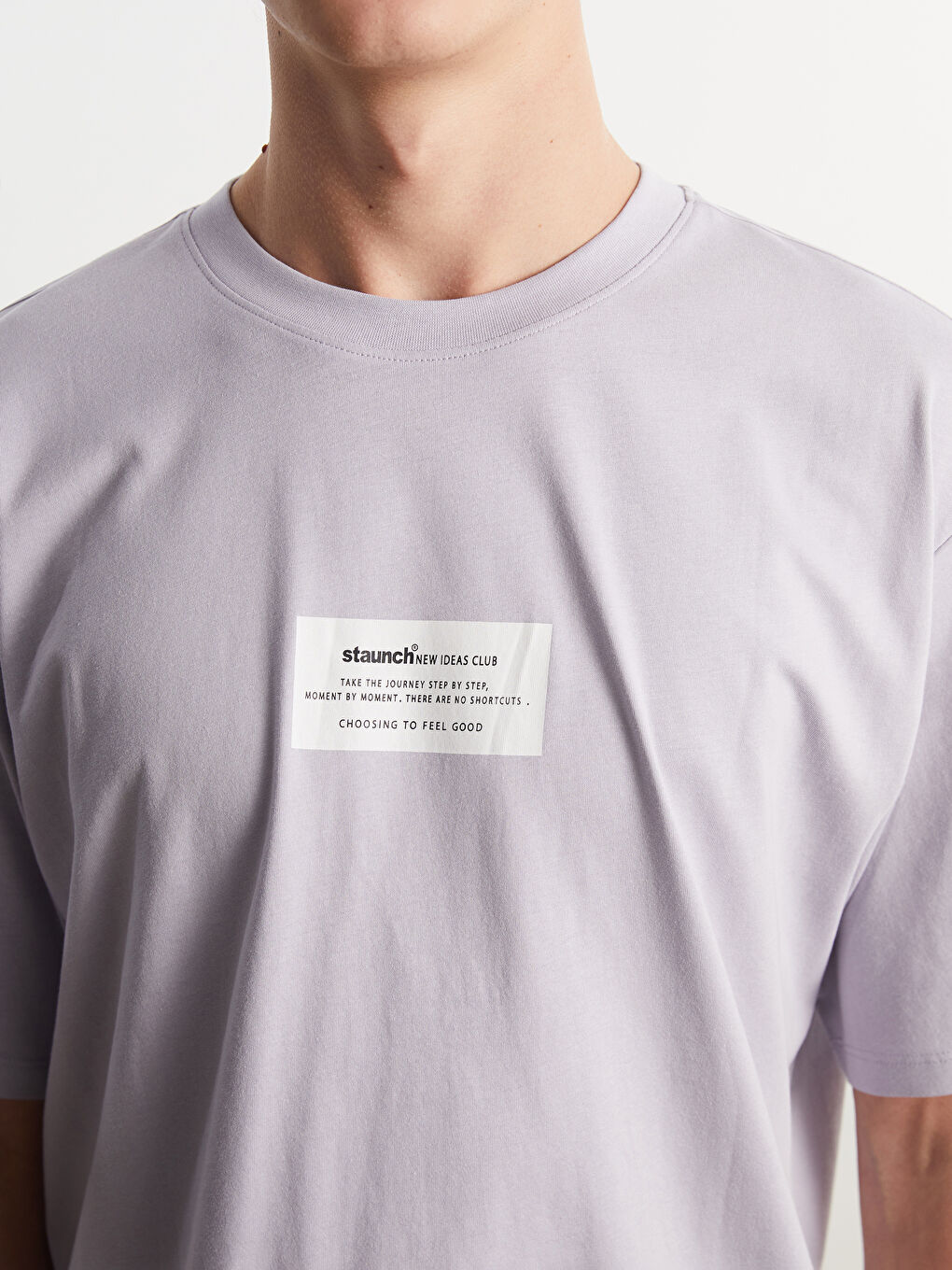 Crew Neck Printed Men's T-Shirt-2