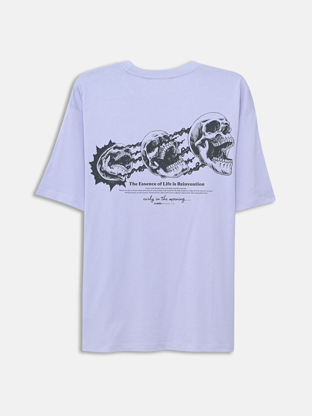 Crew Neck Printed Men's T-Shirt-5