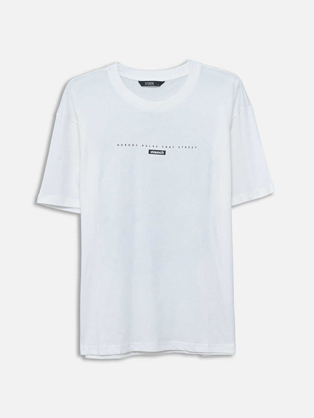 Crew Neck Printed Men's T-Shirt -S5EI38Z8-R9J
