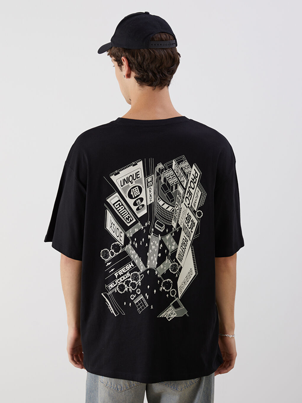 Crew Neck Jersey Men's T-Shirt -S5EI40Z8-CVL