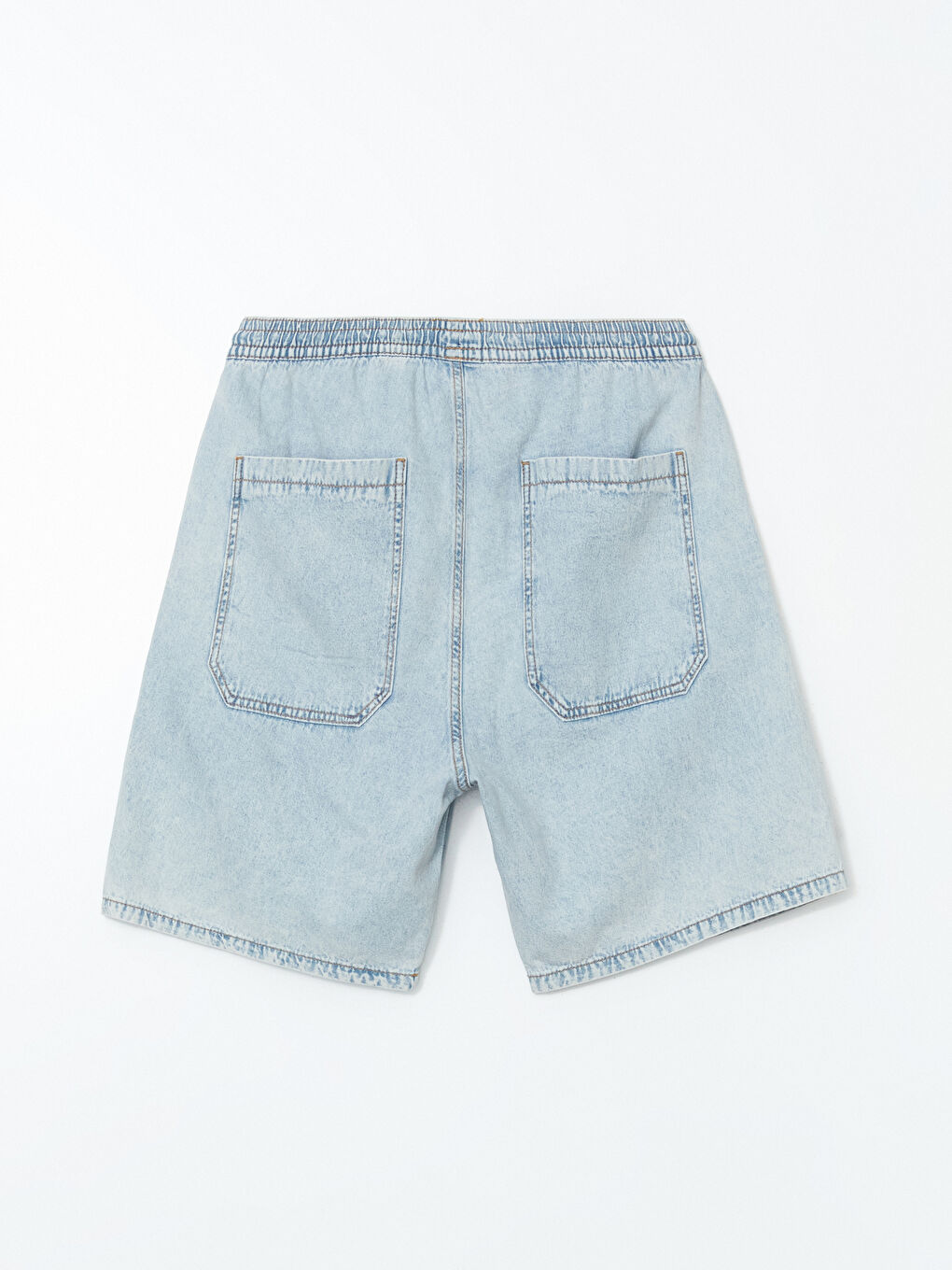Relaxed Fit Men's Jean Shorts -S5EI48Z8-311