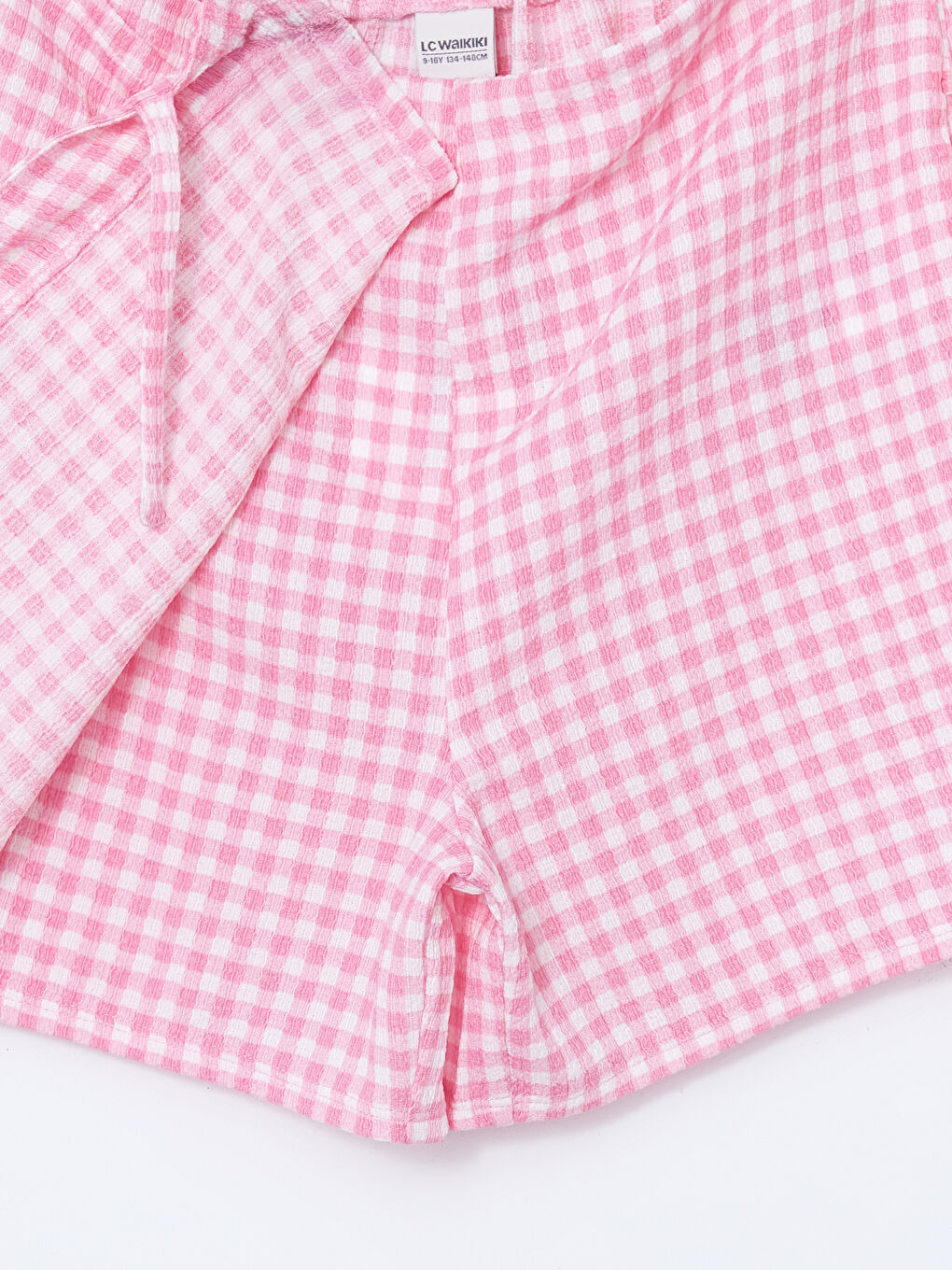 Elastic Waist Plaid Girl Short Skirt -S5EI67Z4-LTQ