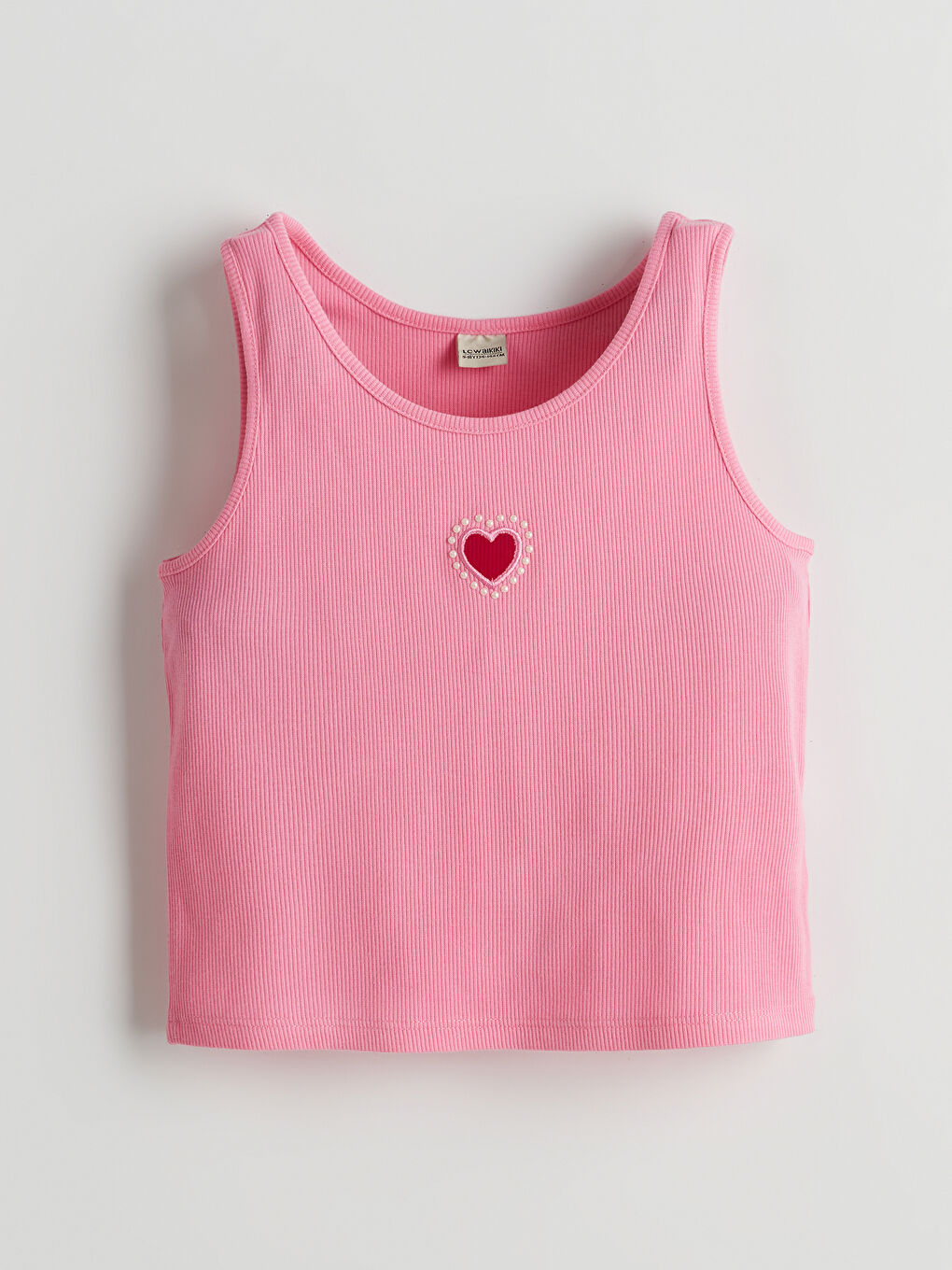 Crew Neck Stone Girl'S Crop Top -S5EI72Z4-FNL
