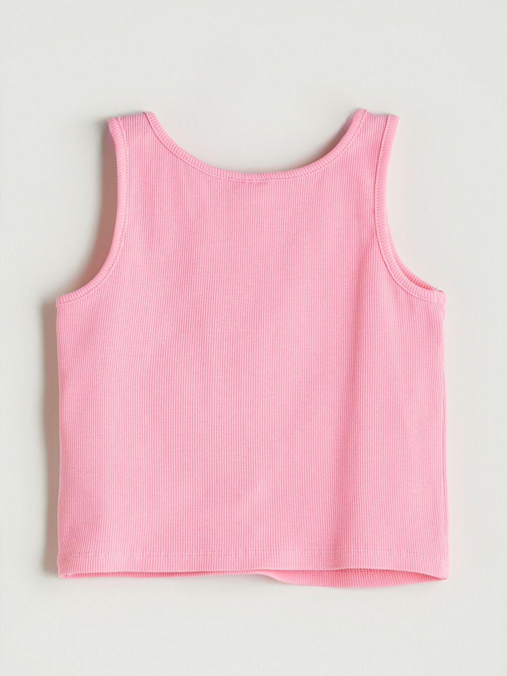 Crew Neck Girl's Crop Singlet -S5EI72Z4-FNL