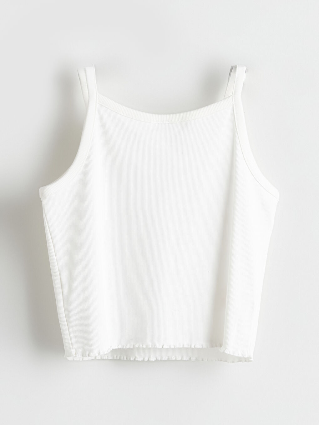 Square Neck Girl's Crop Tank Top -S5EI74Z4-R9J