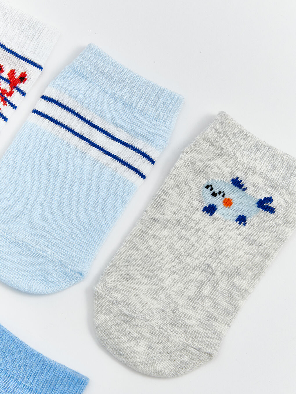Baby Boy Booties Socks 5 Pack -S5EJ33Z1-FDU