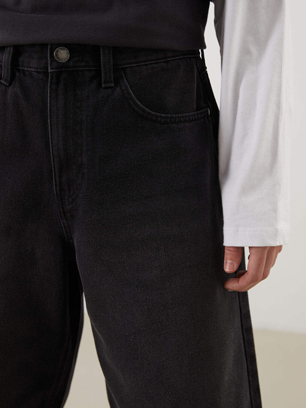 Muški džins šorc, comfortable fit -S5EJ41Z8-326