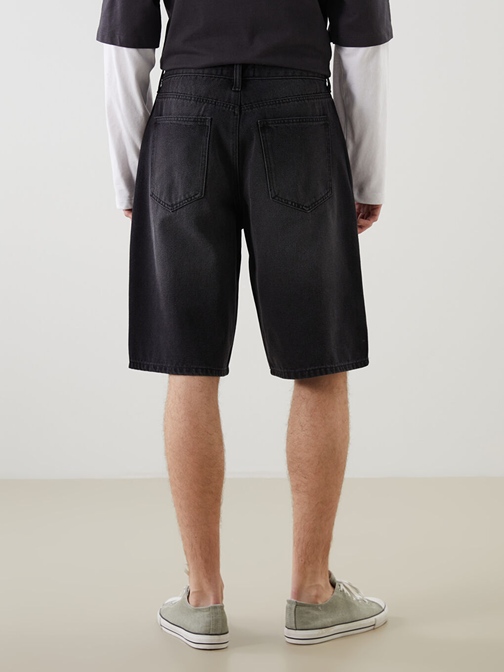 Muški džins šorc, comfortable fit -S5EJ41Z8-326