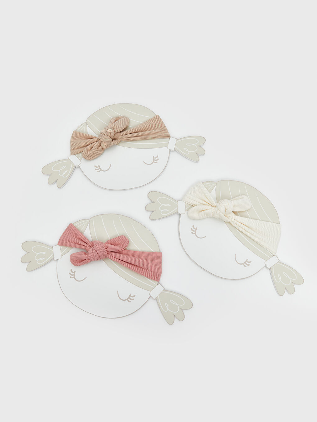 Bow Patterned Baby Girls' Hairband 3-pack -S5EJ66Z1-G5T